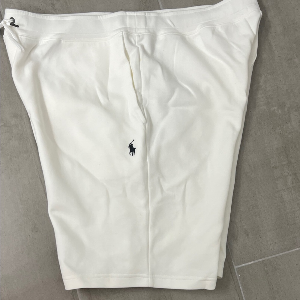 Polo by Ralph Lauren Cream Athletic Shorts